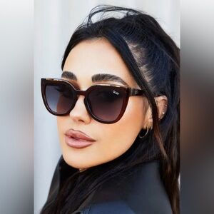 Quay | Noosa Cat-Eye in Espresso/Smoke